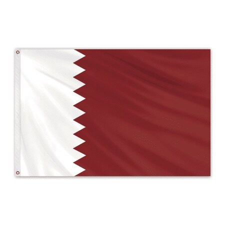 Qatar Outdoor Nylon Flag 5'x8'